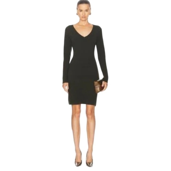 M Missoni Long Sleeve Mini Dress Wool Blend in Black - Picture 1 of 15